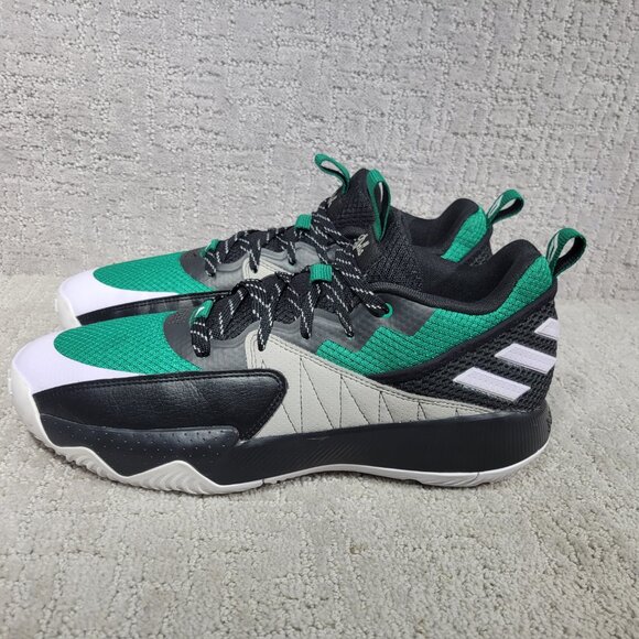 Adidas Dame Extply 2.0 Men's US 13 Court Green Black Basketball Sneakers ID1808 - Picture 2 of 12
